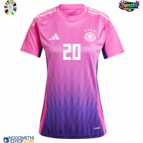 Ženski Nogometni dresi Nemčija Benjamin Henrichs #20 Gostujoči EP 2024 Kratek Rokav